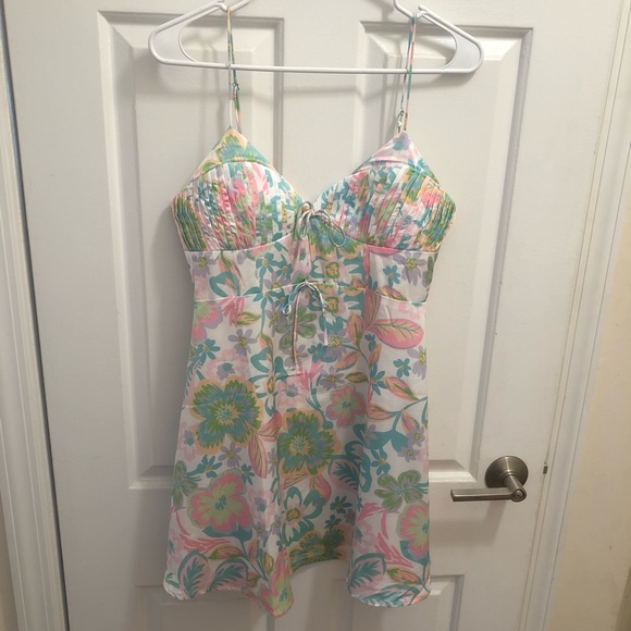 Floral Pastel Dress - Picture 2 of 5